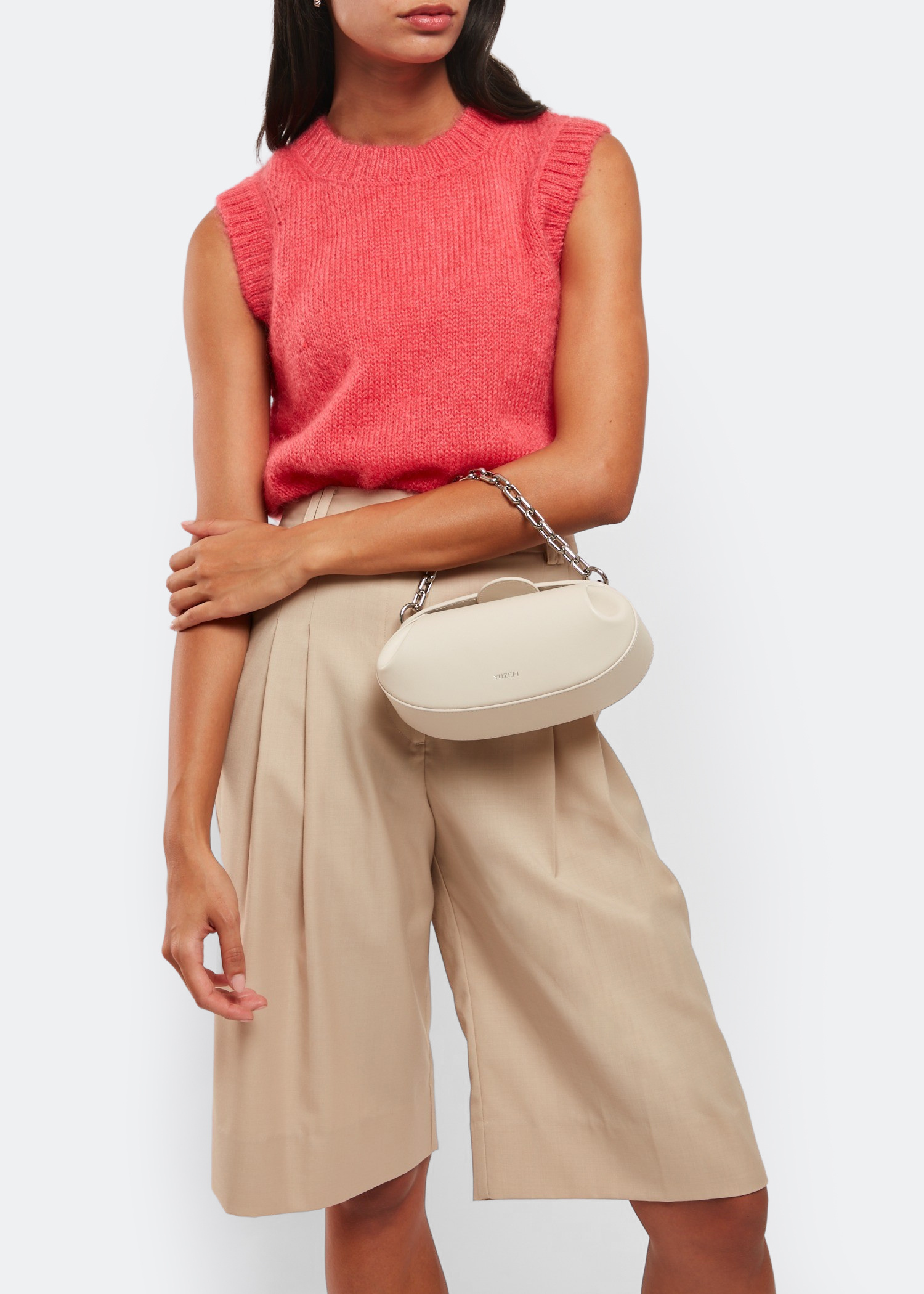 ショルダーバッグ・ポシェット YUZEFI Dinner Roll Shoulder Bag Off White YUZCO2HBDR11 YUZCO MUSINSA | YUZEFI Dinner Roll Shoulder Bag - Off-White