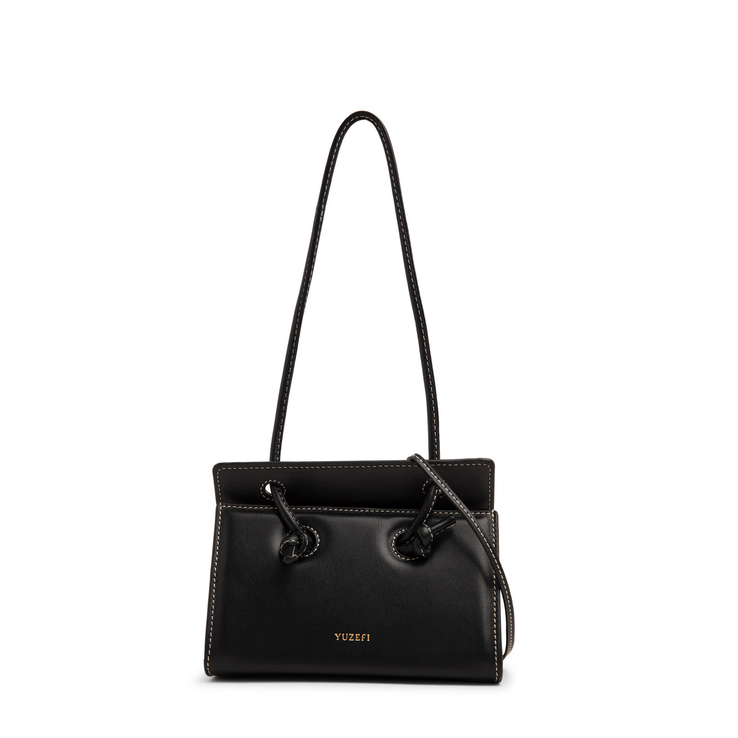 Yuzefi Mini Taco bag for Women - Black in UAE | Level Shoes