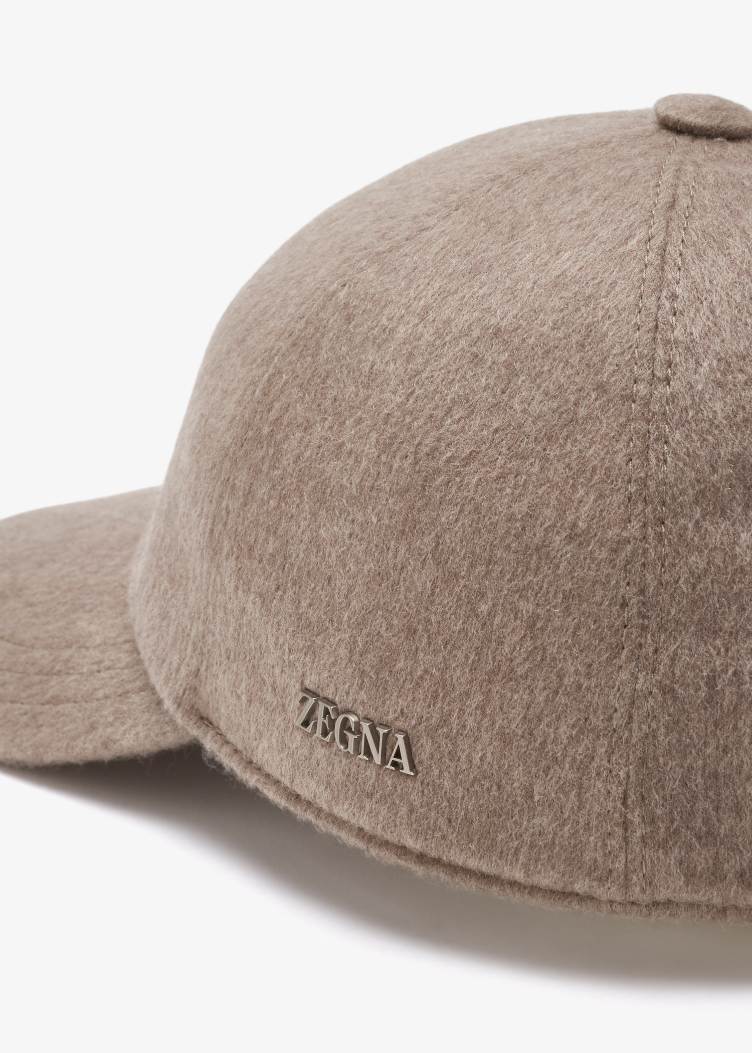 ZEGNA Oasi Cashmere baseball cap for Men - Beige in UAE | Level Shoes