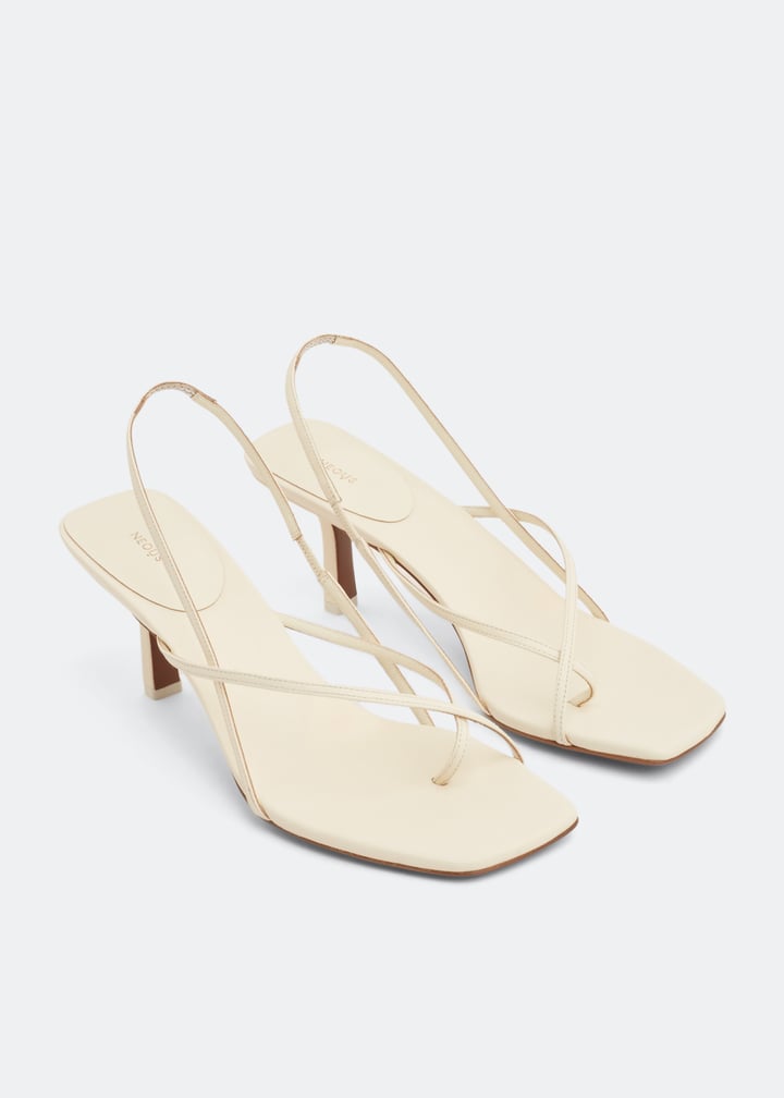 サンダル・ミュール NEOUS Cream Leather Shamali Sandals Neous Cream Leather Shamali Sandals | italist
