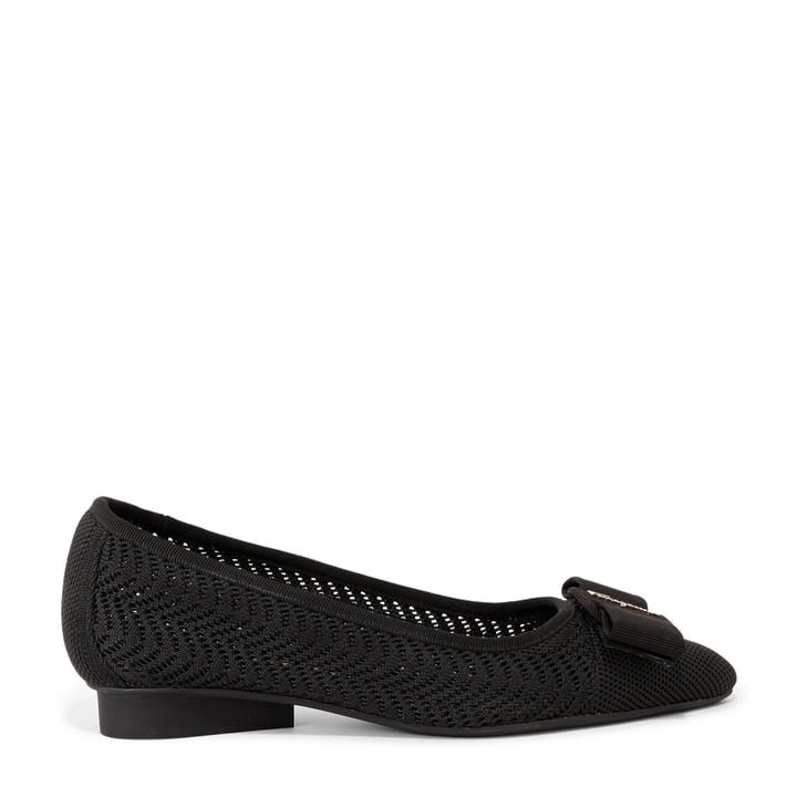 Ferragamo Viva knit ballet flats for Women - Black in UAE