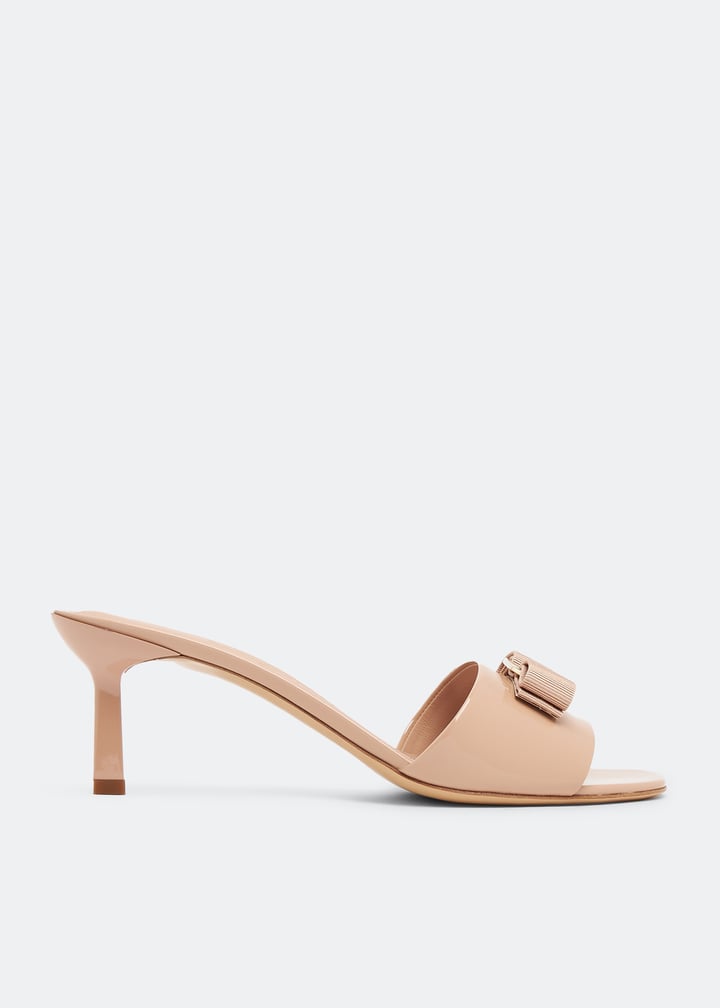Vara bow slide sandals