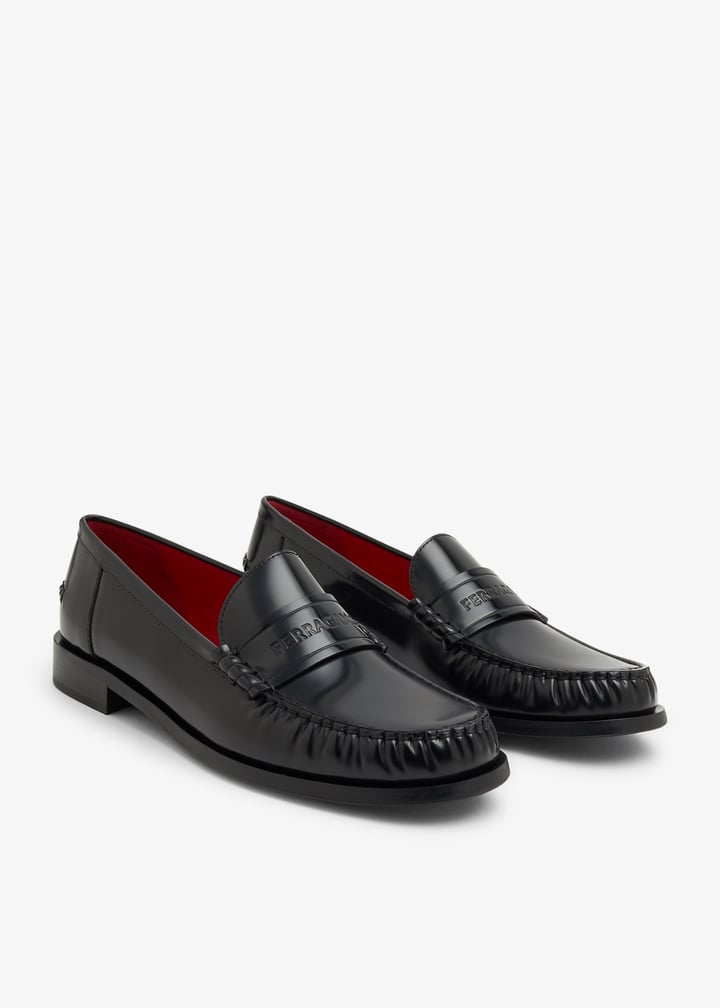 Ferragamo Irina loafers for Women - Black in UAE | Level Shoes