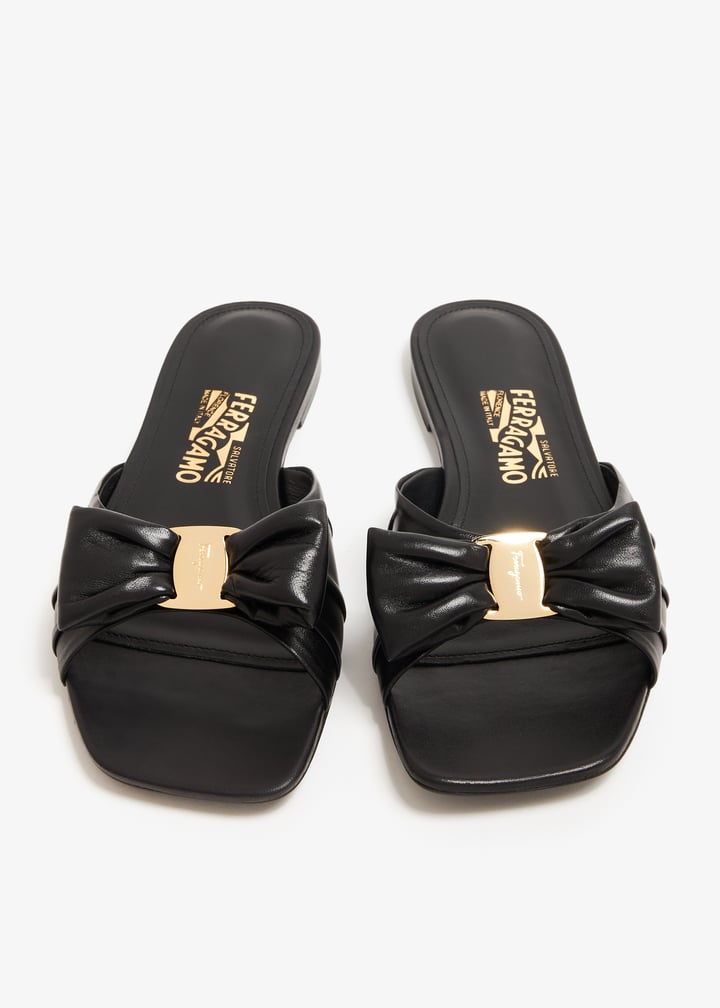 Ferragamo♪SALE♪ALUDRA FERRAGAMO Aludra leather mules | THE OUTNET