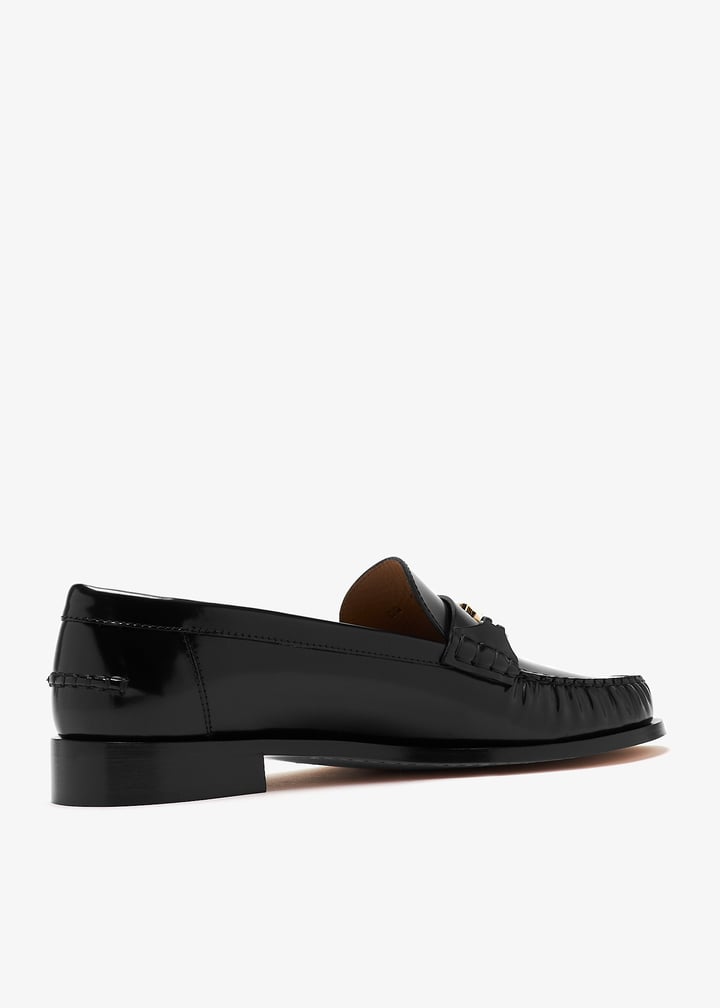 Ferragamo Vara chain loafers for Women - Black in UAE