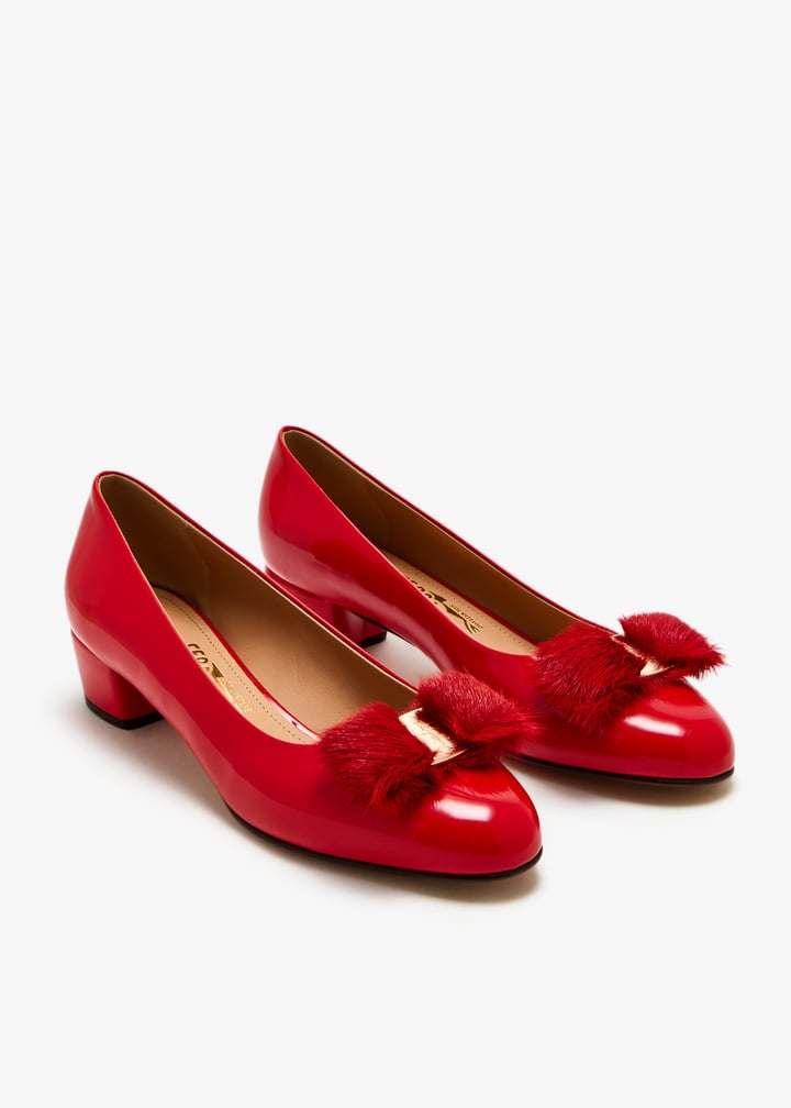 Ferragamo Vara bow pumps for Women Red in UAE Level Shoes