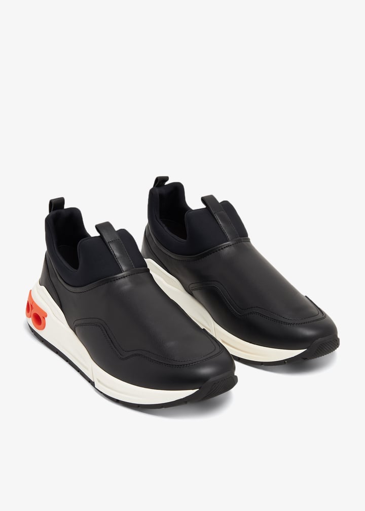 Ferragamo Cosma sneakers for Men - Black in UAE | Level Shoes