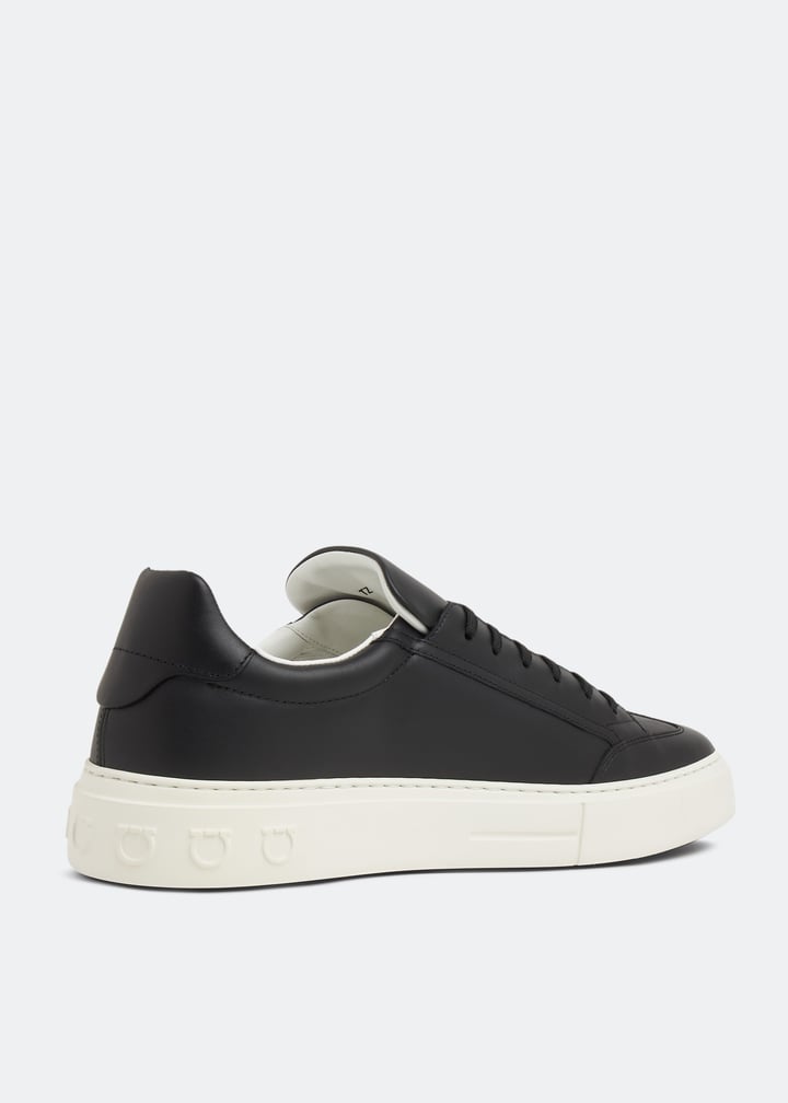 Ferragamo Gancini sneakers for Men - Black in UAE | Level Shoes