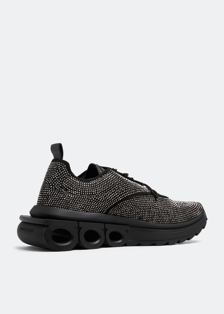 【送料&関税込】Ferragamo mina Sneakers New Vara plate slip on - Women | Ferragamo
