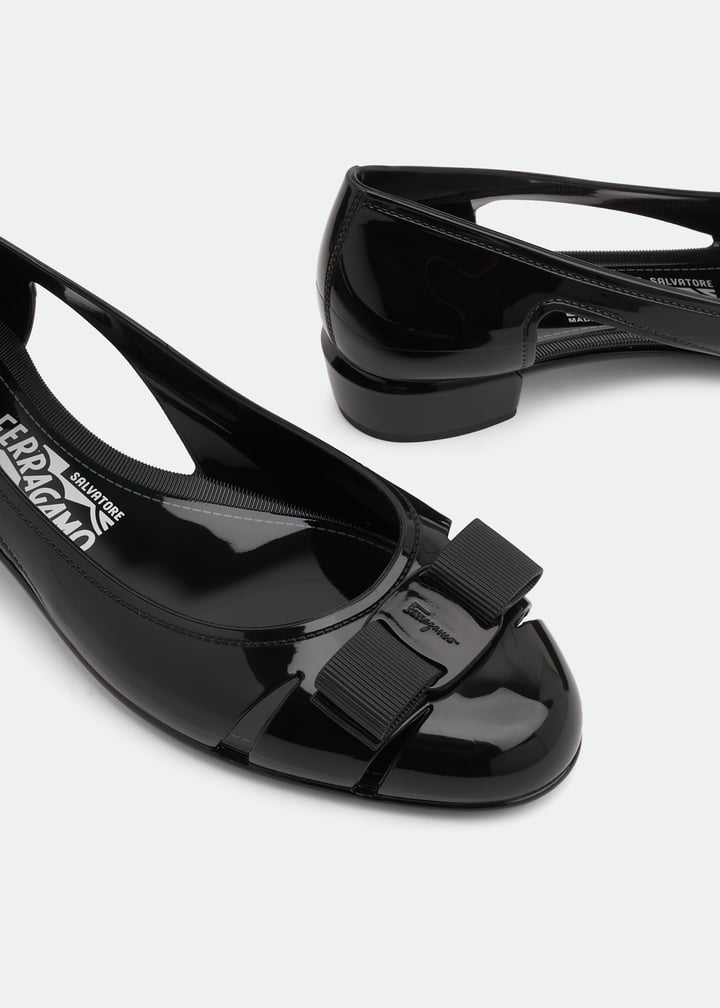 Ferragamo Vara Jelly Ballet Flats Ferragamo Jelly Flats Review