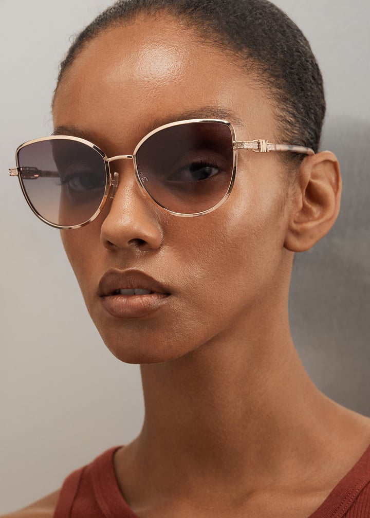 Michael Kors Catalonia sunglasses for Women - Gold in UAE