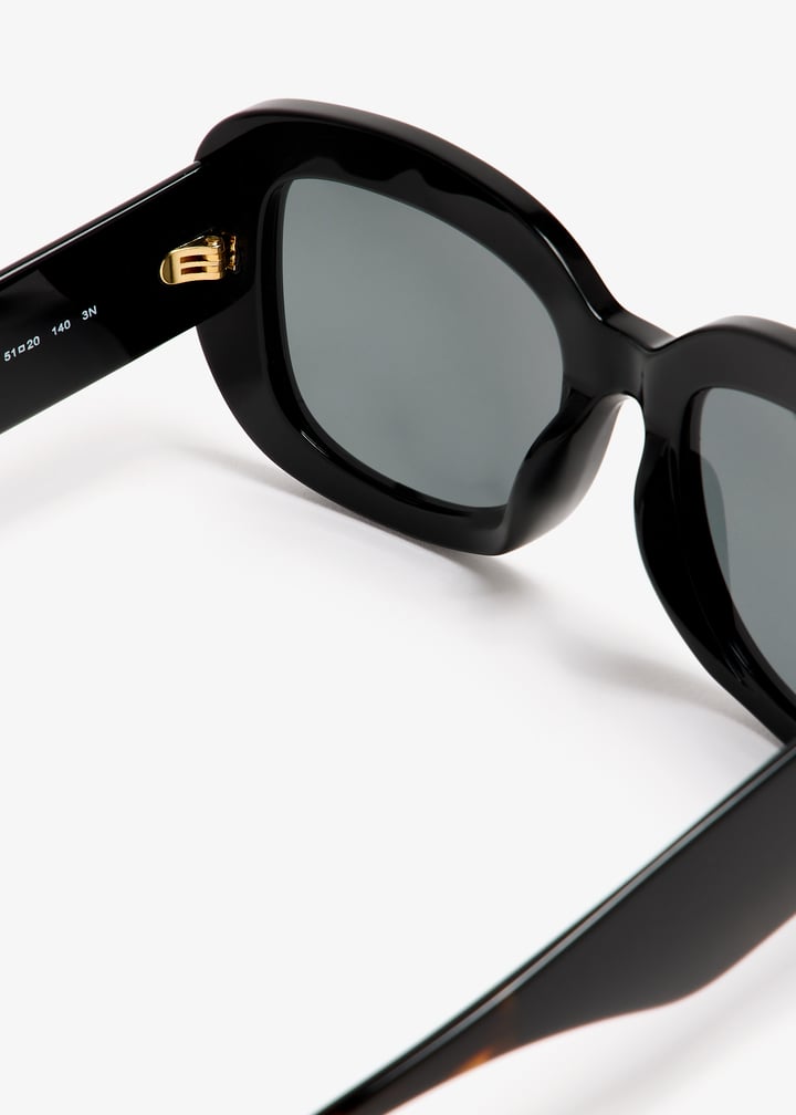 Miller oversized square sunglasses