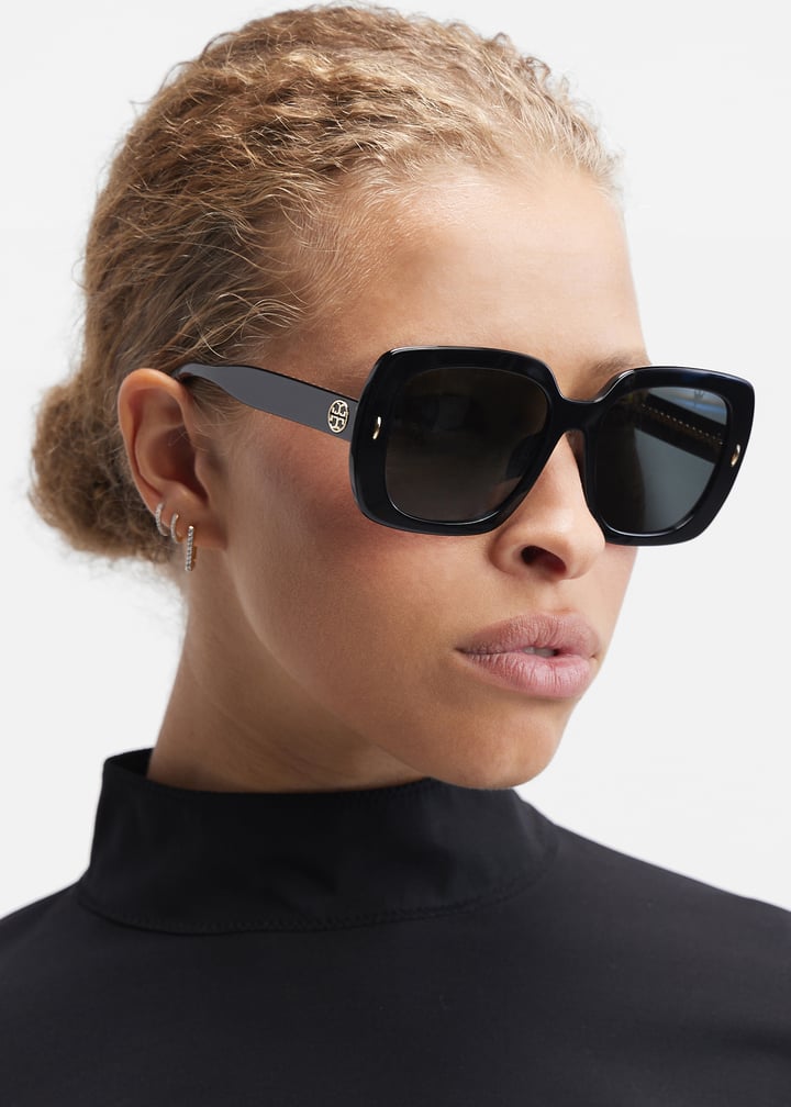 Miller oversized square sunglasses