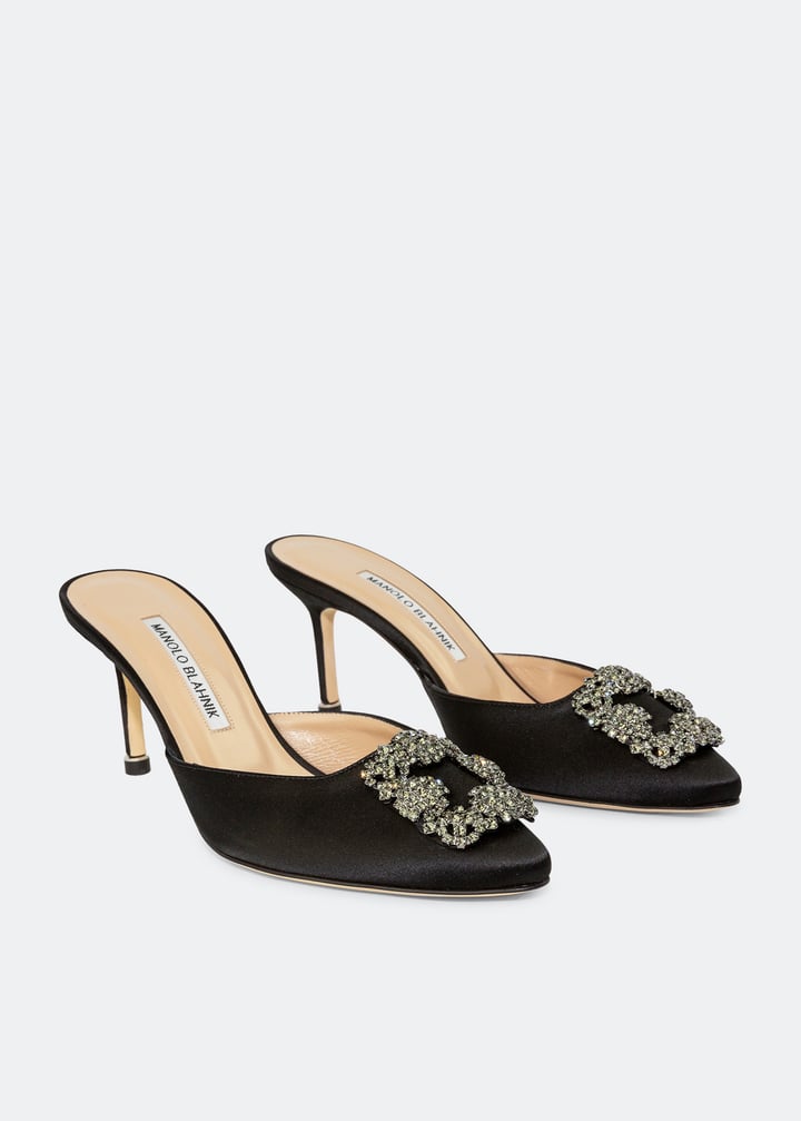 国内即発 Manolo Blahnik HANGISIMU BLACK 34 1点のみ特別価格 国内即発 Manolo Blahnik HANGISIMU BLACK 34 1点のみ特別価格