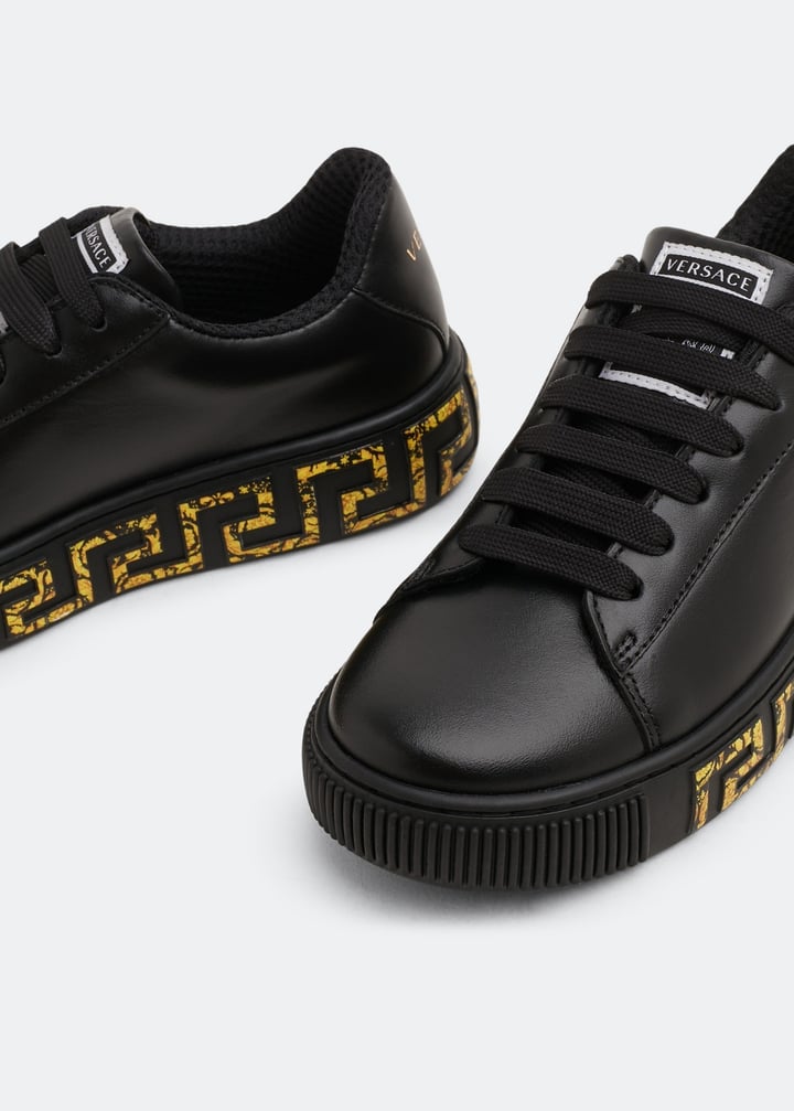Versace Barocco Greca sneakers for Girl - Black in UAE