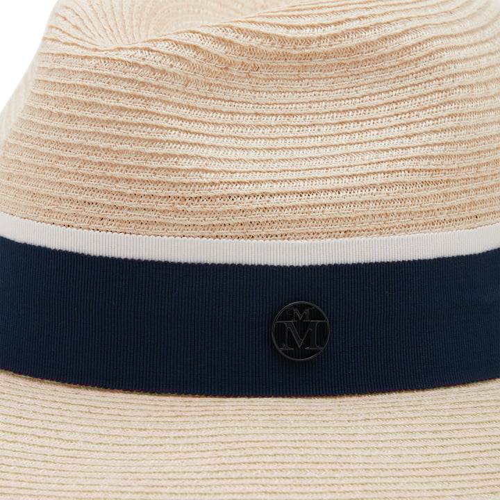 Maison Michel HENRIETTA HAT STRAW TIMELESS THIN CANAPA STRAW