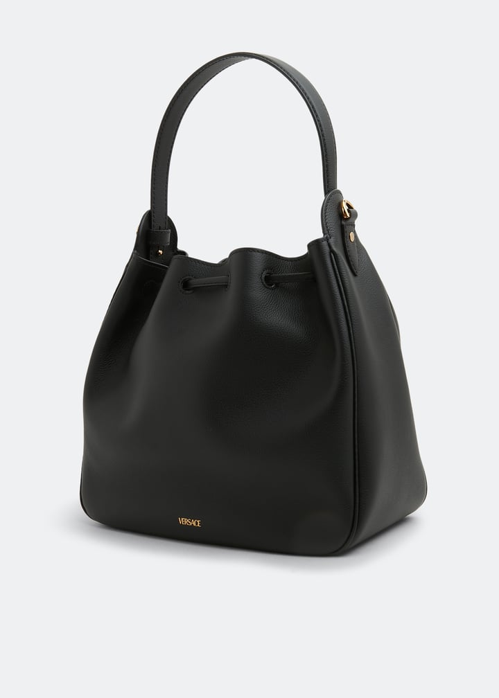 Versace La Medusa bucket bag for Women Blue in KSA Level Shoes