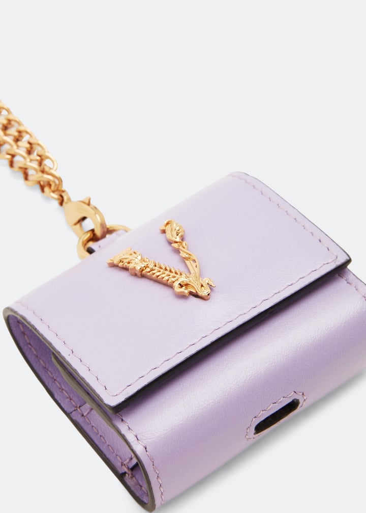 Versace Virtus AirPods case for Women - Purple in UAE | Level Shoes