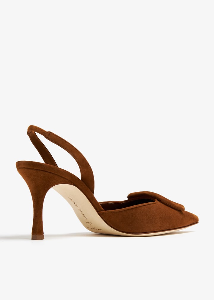 Manolo Blahnik Maysli slingback pumps for Women - Brown in