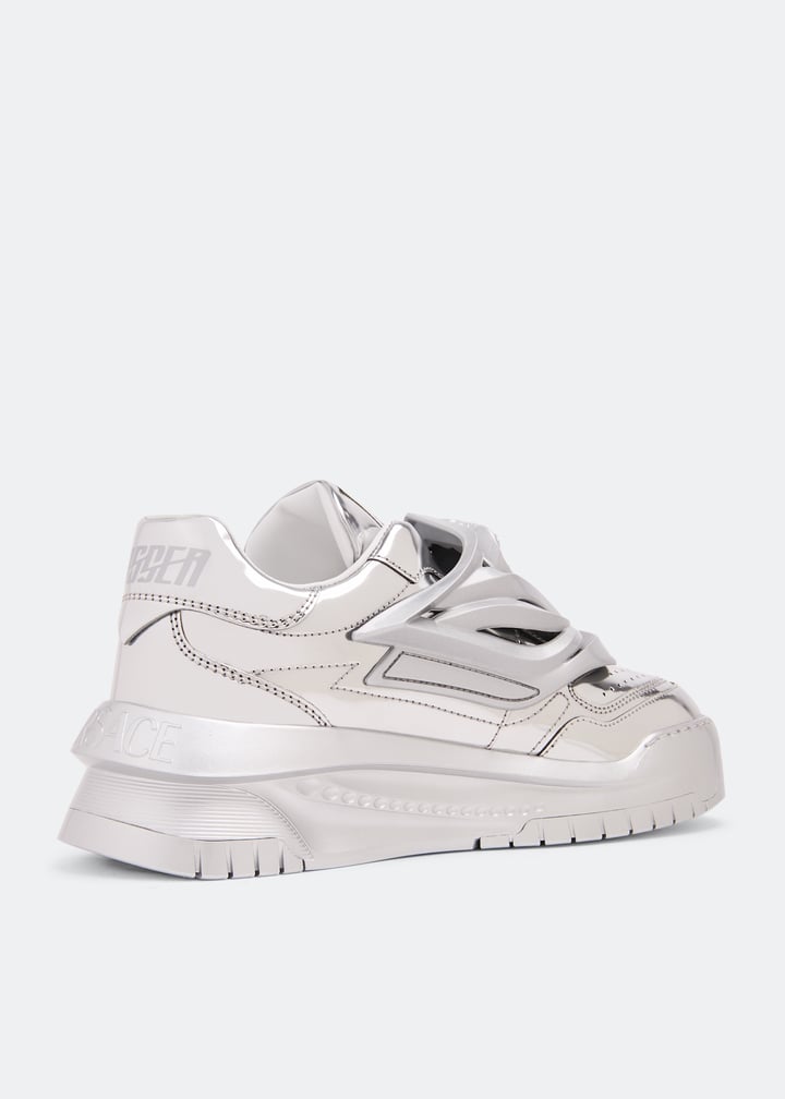 【VERSACE】 silver espadrillas （関税送料込） 2024 SS(春夏) VERSACE(ヴェルサーチェ) スニーカー(メンズ