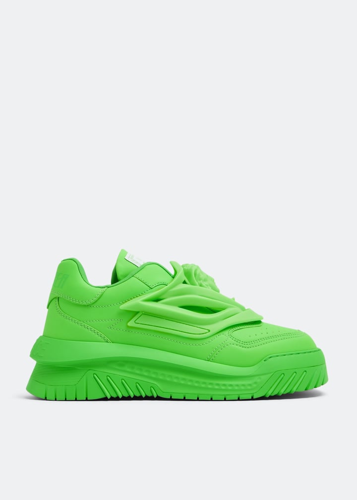 スニーカー VERSACE Sneakers Men Fabric Green/Taupe s-l400.jpg