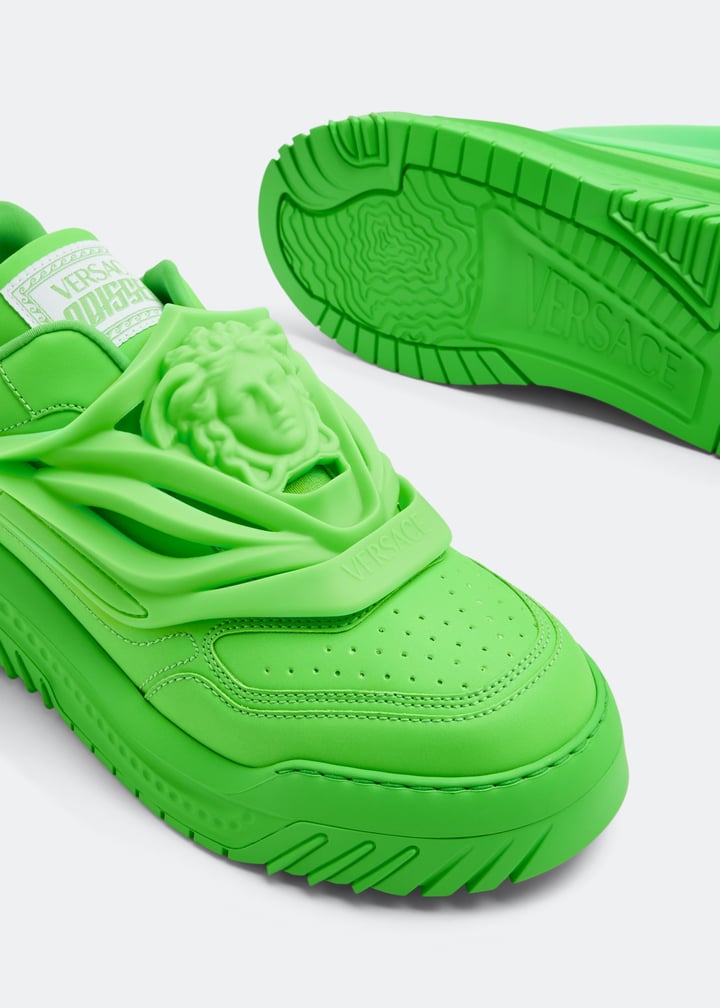 Versace Odissea sneakers for Men - Green in UAE | Level Shoes