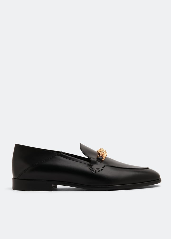 Versace La Medusa chain loafers for Men - Black in USA  display picture 3