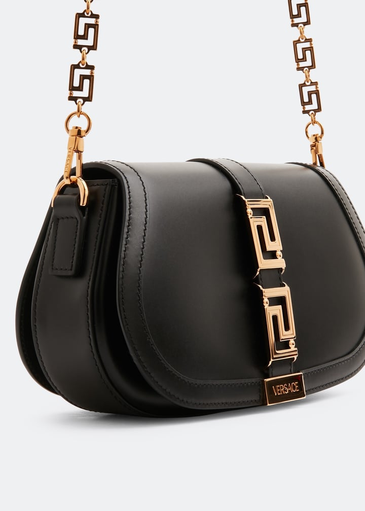 Versace Greca Goddess shoulder bag for Women - Black in UAE Versace Greca Goddess shoulder bag for Women - Black in UAE