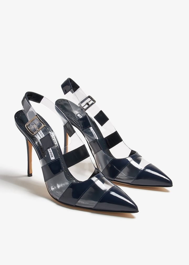 Manolo Blahnik Uxra slingback pumps for Women Blue in UAE