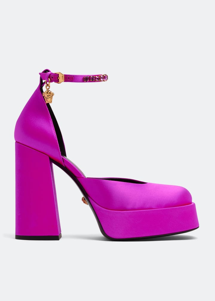 Versace Medusa Aevitas single-platform pumps for Women Pink in
