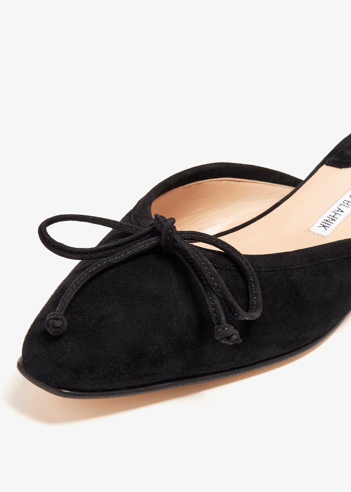 MANOLO BLAHNIK FLAT ウール MANOLO BLAHNIK マノロブラニク パンプス HANGISIFLAT OPAL