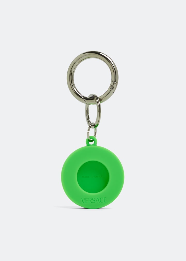 Versace Medusa Biggie Air Tag keyring for Men - Green in USA