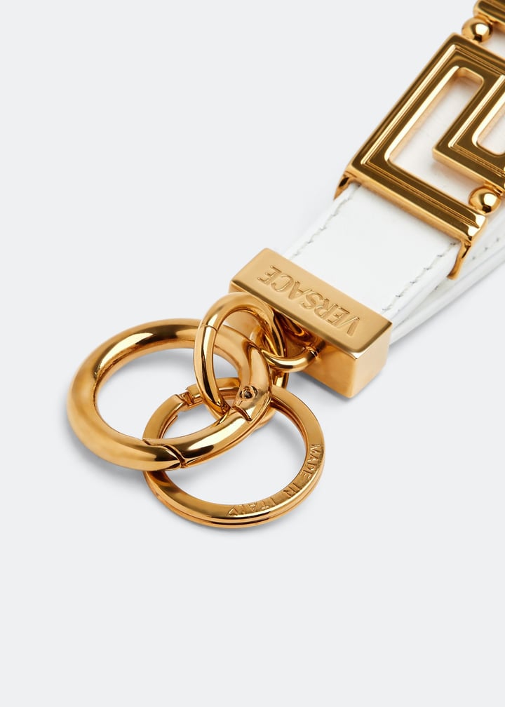 Versace Greca Goddess keychain for Women - White in Oman | Level Shoes