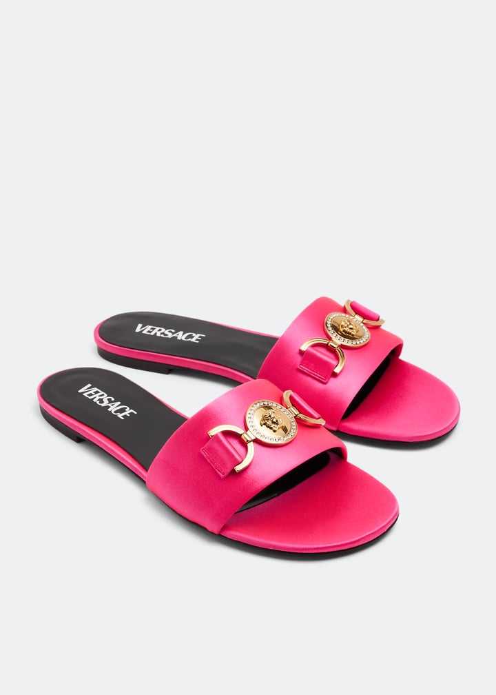 Versace Medusa '95 flat sandals for Women - Pink in UAE