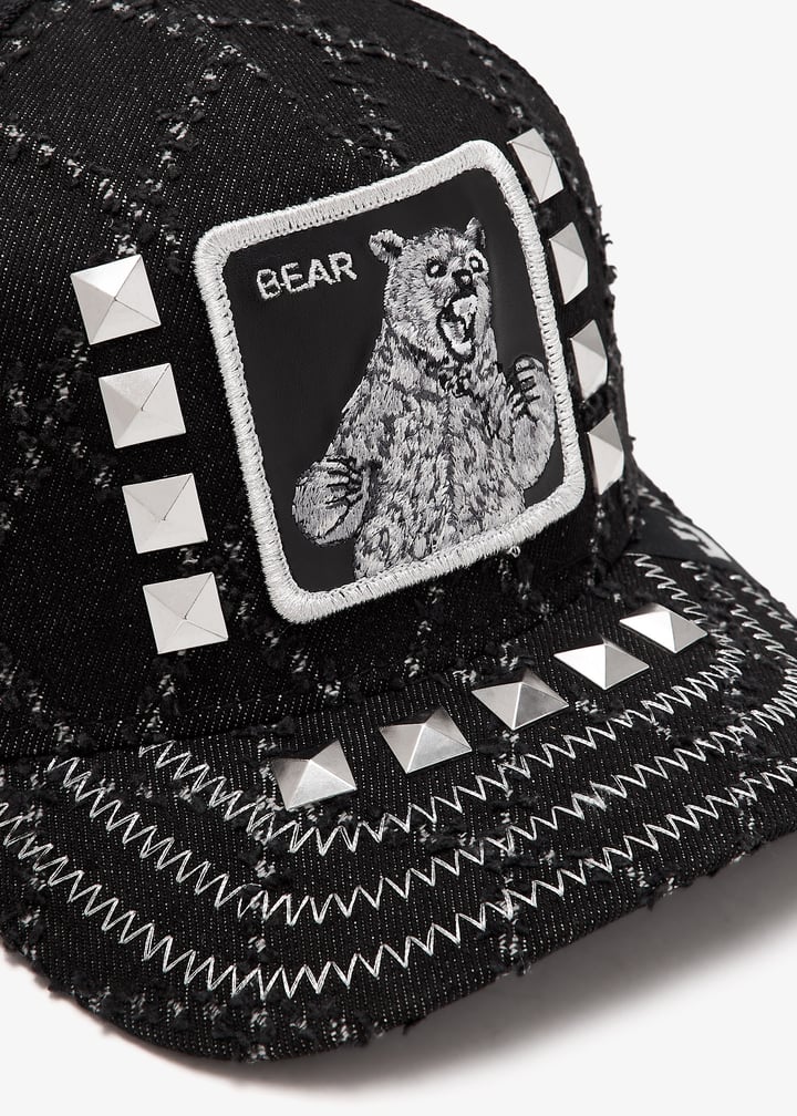 Goorin Bear Metal trucker cap for Men Black in UAE Level