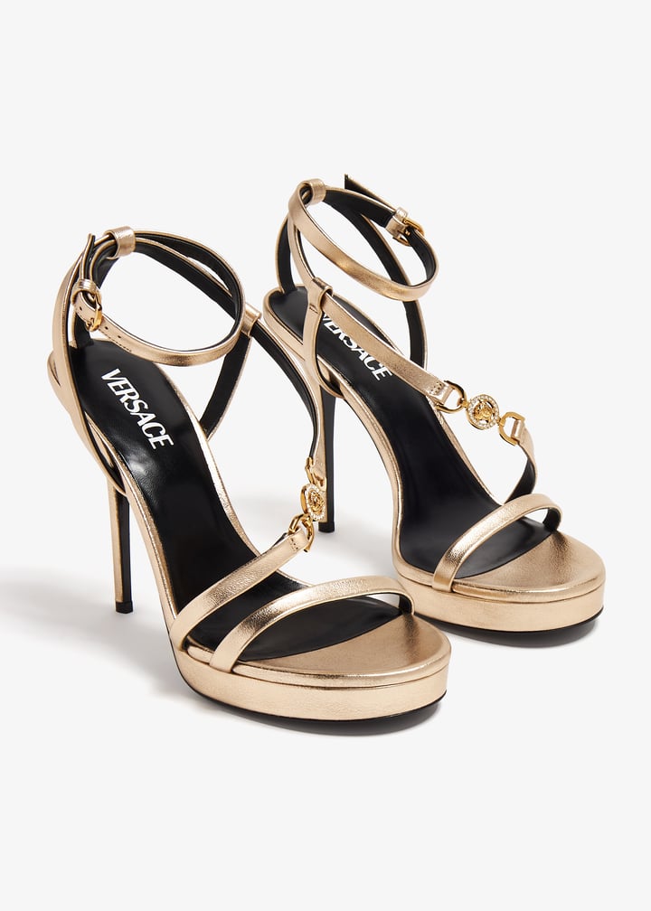 Versace Medusa '95 sandals for Women - Gold in USA | Level Shoes