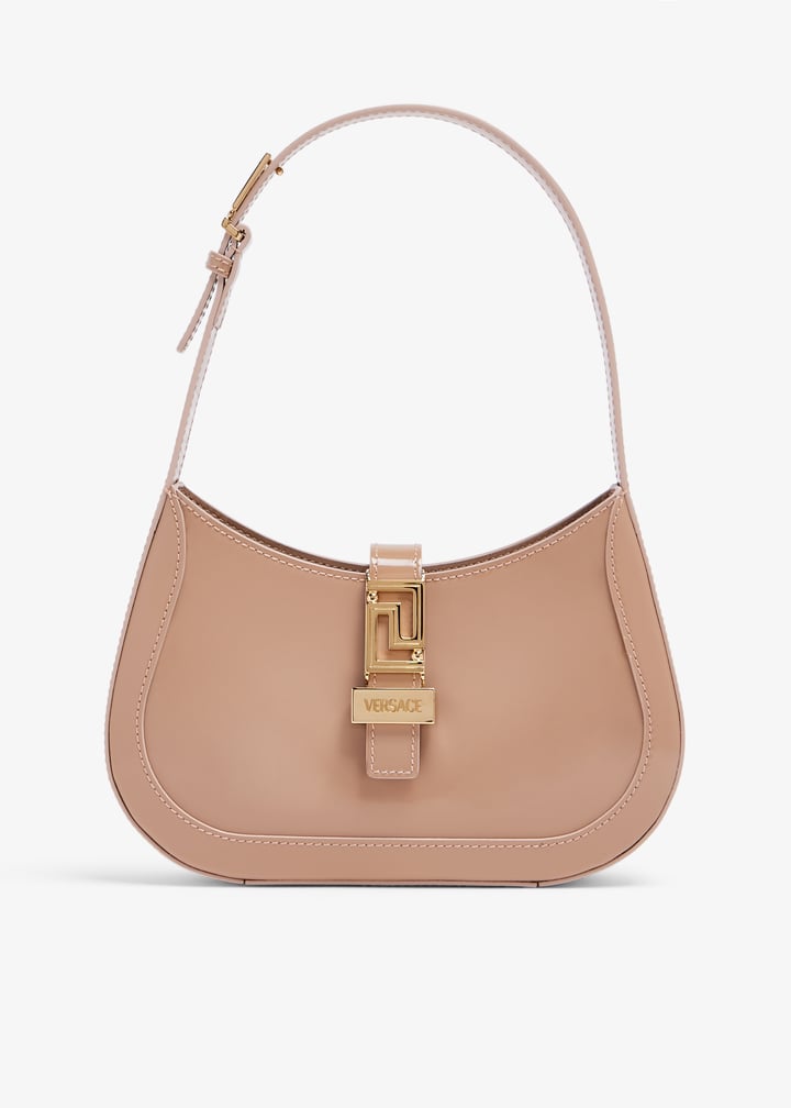 Versace Greca Goddess small hobo bag for Women - Beige in