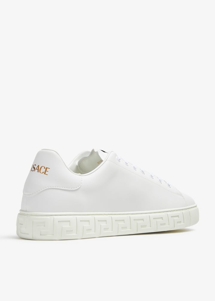 Versace Greca sneakers for Men - White in UAE | Level Shoes