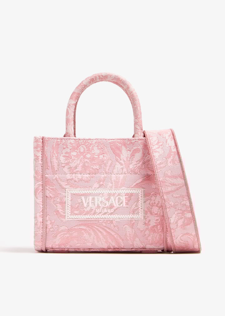 【 VERSACE 】バロッコ Athena アテナ トートバッグ (ピンク) 90_1011564-