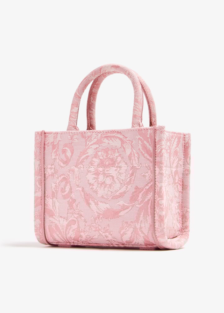 Versace Barocco Athena extra small tote bag for Women - Pink