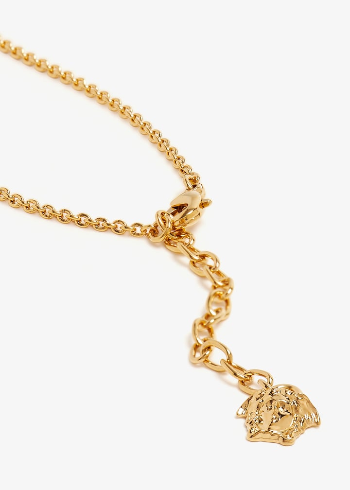 Versace Crystal icon necklace for Women - Silver in UAE