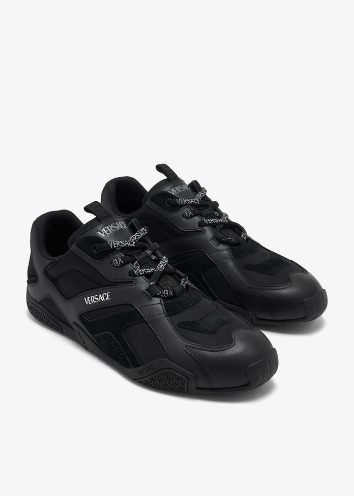 Versace Galaxia sneakers for Men - Black in USA | Level Shoes