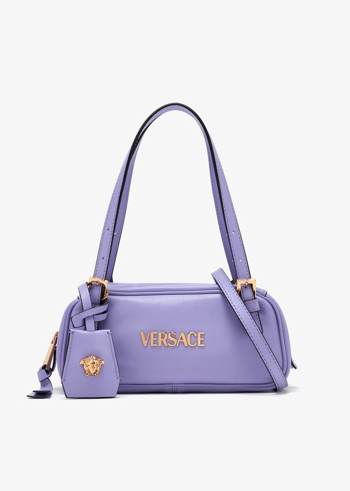 Versace Versace Tag bowling bag for Women - Purple in UAE