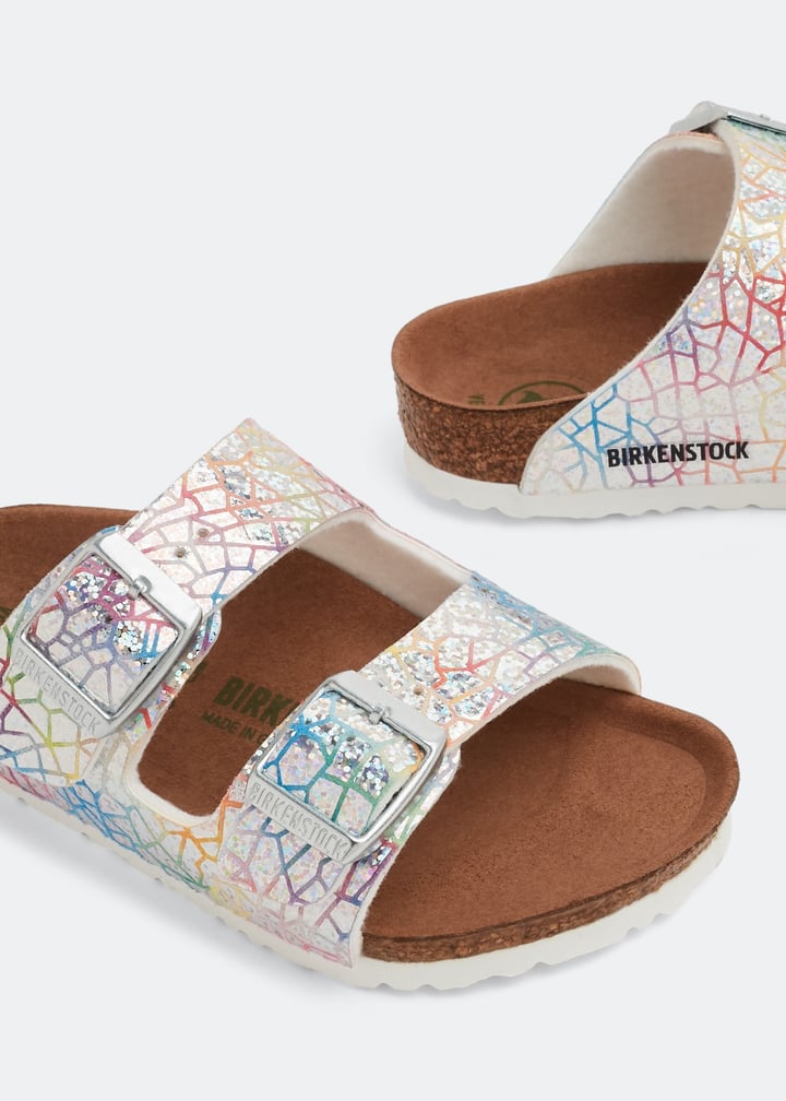 Birkenstock Arizona sandals for Girl - Silver in UAE | Level