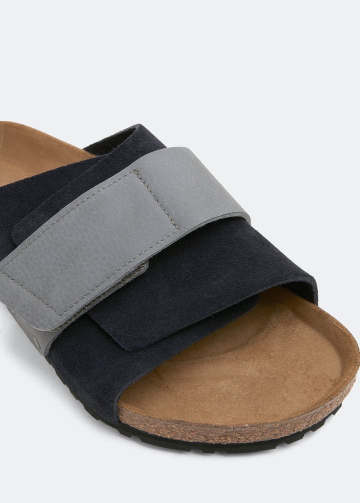 Birkenstock Kyoto sandals for Men - Blue in USA | Level Shoes