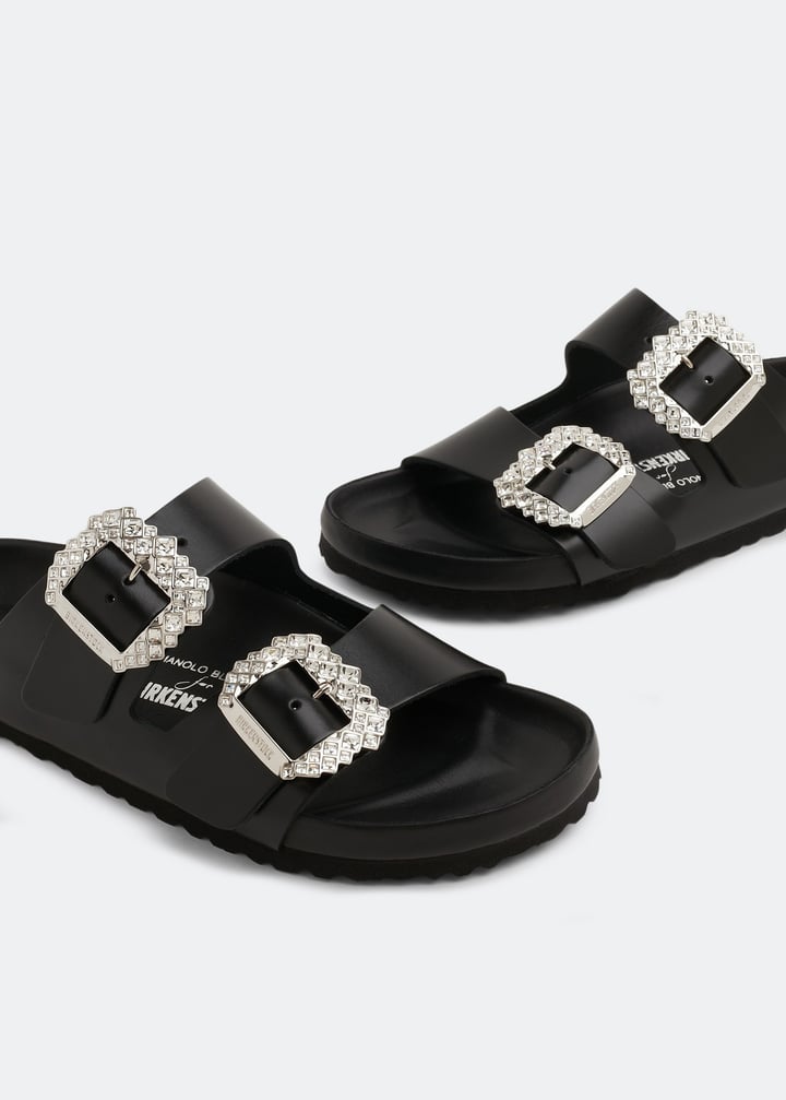 最終値下げ！MANOLO BLAHNIK x DrawerOLARANA Birkenstock x Manolo Blahnik Arizona sandals for Women