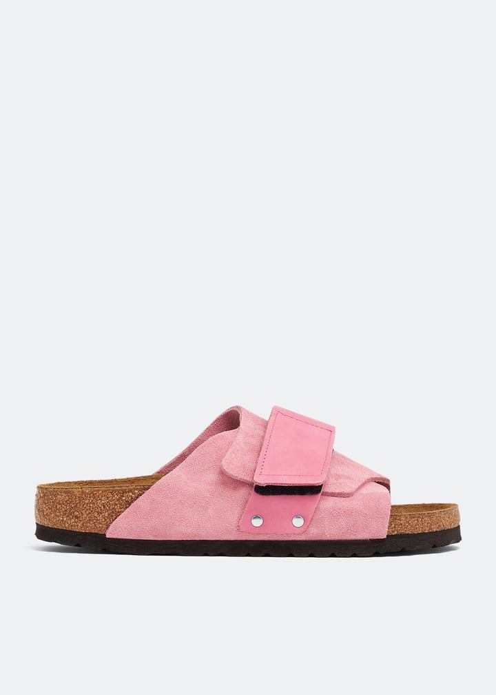 【新品】BIRKENSTOCK Kyoto サンダル 24.5㎝　ピンク 新品】BIRKENSTOCK Kyoto サンダル 24.5㎝ ピンク 靴