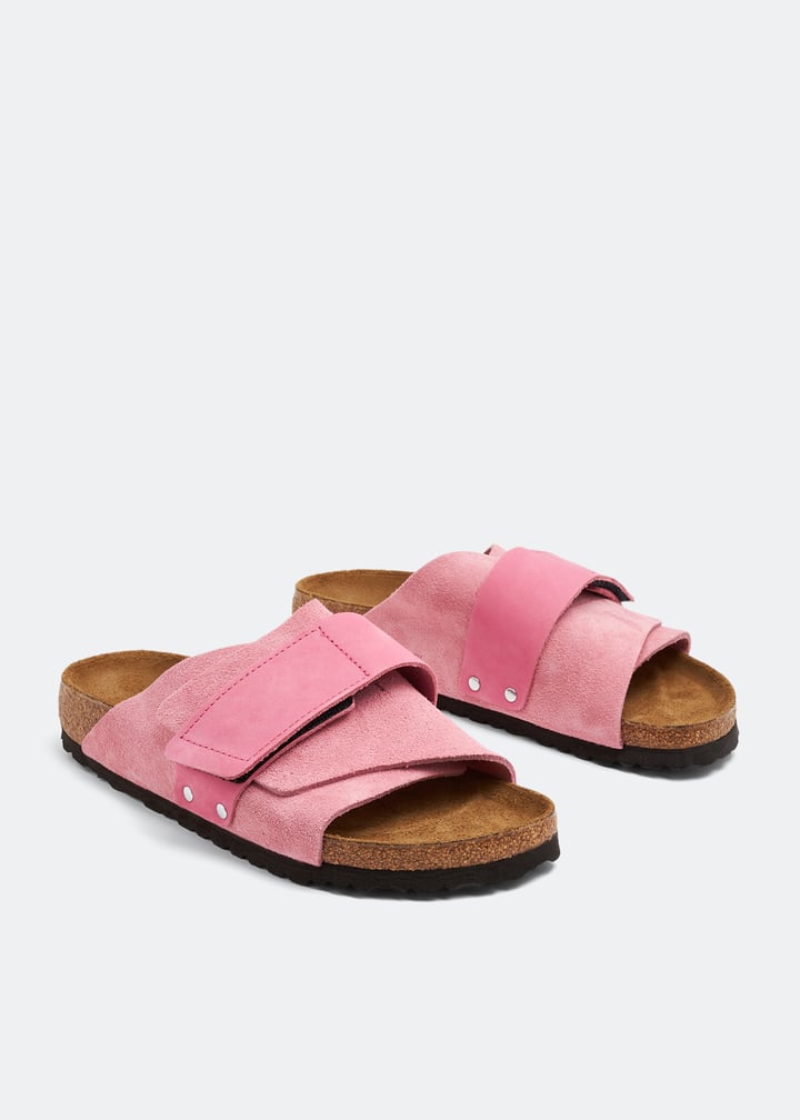 【新品】BIRKENSTOCK Kyoto サンダル 24.5㎝　ピンク 新品】BIRKENSTOCK Kyoto サンダル 24.5㎝ ピンク