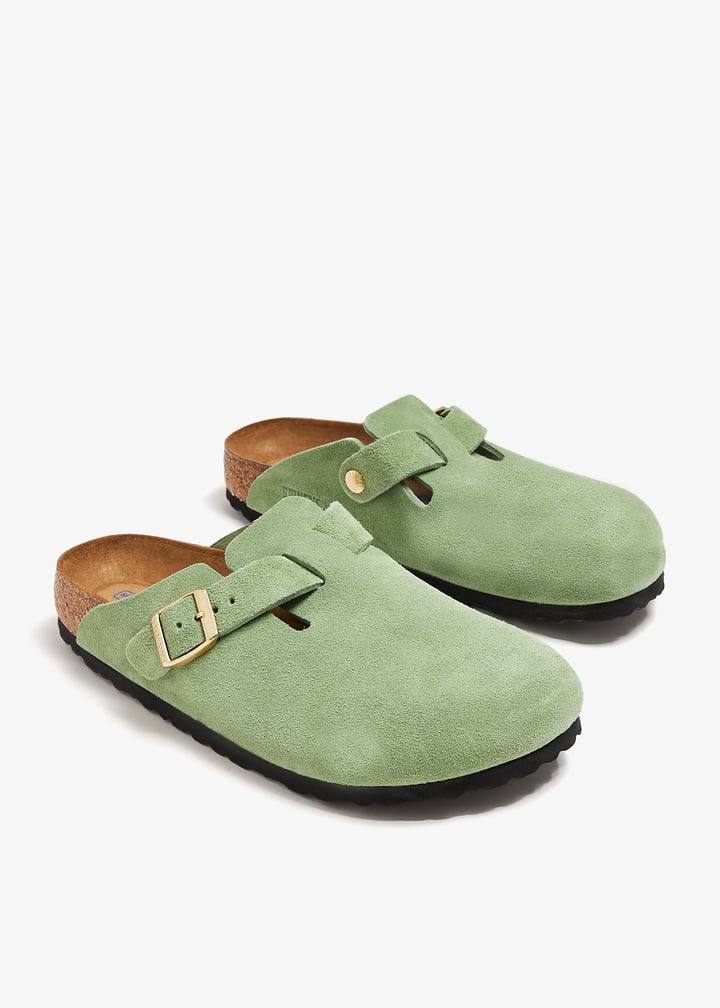 靴 BIRKENSTOCK Boston LEVE Buy Birkenstock Boston LEVE - *NY*Faded Khaki | Nelly.com