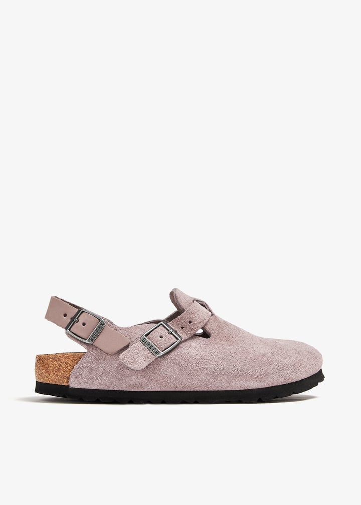 靴 BIRKENSTOCK Tokio II Suede Birkenstock Tokio II narrow-width clogs for Women - Purple